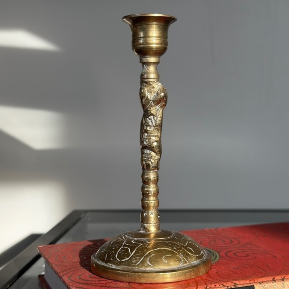 MCM Other - Vintage Brass Candlestick Holder